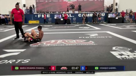 Hisaque Gabriel vs Maria Eduarda Evangelista Lopes 2024 ADCC Balneario Open