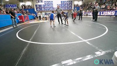 67-70 lbs Rr Rnd 5 - Lloyd Gregston, Bartlesville Wrestling Club vs Benjamin Kalka, Chandler Takedown Club