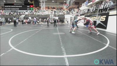 132 lbs Rr Rnd 3 - Hunter Marchbanks, Chickasha Wrestling vs Dalton Vaneaton, Wichita Training Center