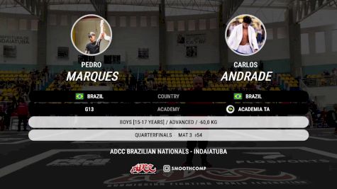 Pedro Marques vs Carlos Andrade Ac 2025 ADCC Brazilian Nationals