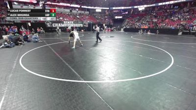 132 lbs Cons. Sub-quarters - Alex Mikunda, Ladysmith vs Lucas Forrest, Stratford