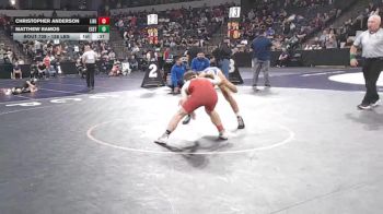 126 lbs Consi Of 16 #1 - Christopher Anderson, Liberty (NC) vs Matthew Ramos, Exeter (CS)