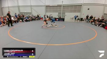 144 lbs Placement Matches (16 Team) - Luana Stathopoulos, California Red vs Louise Juitt, Missouri Fire