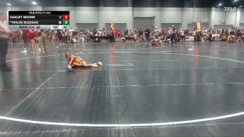 55 lbs Round 1 - **Khloe Bledsoe, Rising Kingz vs Oakley Moore, Team Zapas
