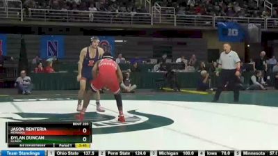 133 lbs Consolation - Jason Renteria, Nebraska vs Dylan Duncan, Illinois