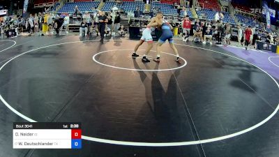 150 lbs Cons 16 #1 - Dj Neider, ID vs Will Deutschlander, TX