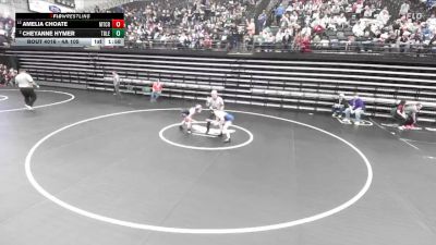4A 105 lbs Champ. Round 1 - Amelia Choate, Mountain Crest vs Cheyanne Hymer, Tooele
