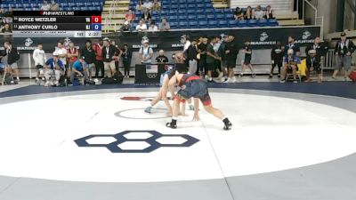 120 lbs Cons. Rd Of 32 - Royce Wetzler, Virginia vs Anthony Curlo, New Jersey