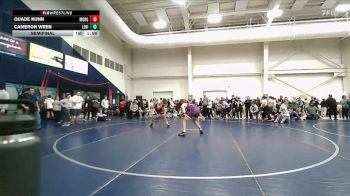 175 lbs Semifinal - Quade Kuhn, Morgan vs Cameron Wren, Lehi