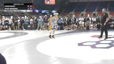 100 lbs Cons. Sub-quarters - Logan Raske, Tennessee vs David Wesierski, Illinois