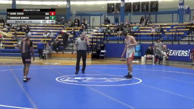 174 lbs Cons. Round 2 - Keenan Smith, Cowley College vs Jose Cruz, Northern Oklahoma College