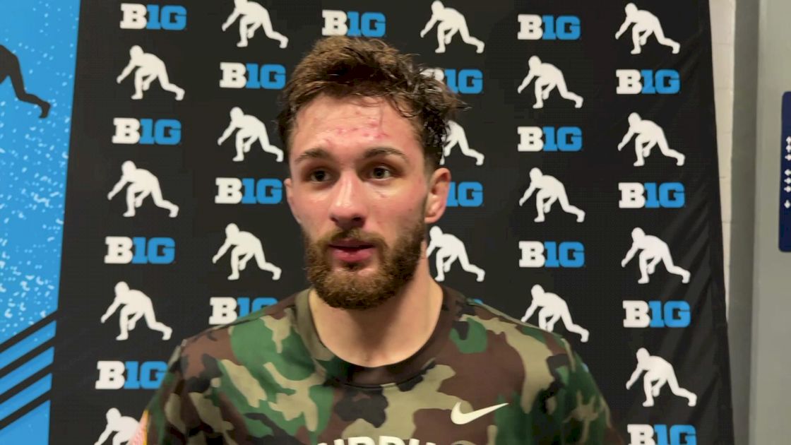 Blake Boarman After Upsetting NCAA Champ Lucas Byrd