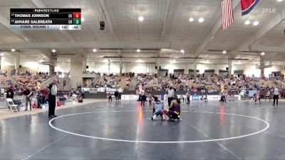 AA 175 lbs Cons. Round 1 - Ahvare Galbreath, Clarksville High School vs Thomas Johnson, Cookeville High School