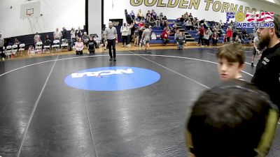 84-90 lbs Round 1 - Dylan Dickey, Butler vs Cayson Snow, Total Choas
