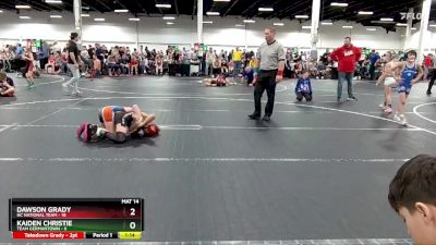 64 lbs Round 7 (8 Team) - Dawson Grady, NC National Team vs Kaiden Christie, Team Germantown