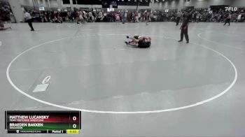 138 lbs Cons. Round 2 - Braeden Bakken, Wisconsin vs Matthew Lucansky, Team Tortorice Wrestling