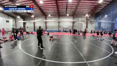 86 lbs Rr Rnd 3 - Gus Engelman, Mat Assassins 1 - ELB vs Michael Levine, NJ Hammers - ELB