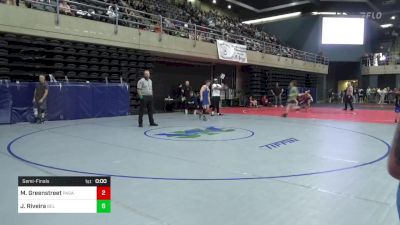 125 lbs Semifinal - Michael Greenstreet, Pasadena vs James Riveira, Bel Air