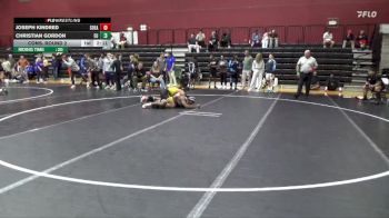 157 lbs Cons. Round 2 - Joseph Kindred, Southeastern vs Christian Gordon, Emmanuel College