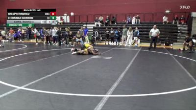 157 lbs Cons. Round 2 - Joseph Kindred, Southeastern vs Christian Gordon, Emmanuel College