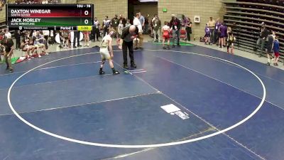 78 lbs Cons. Round 4 - Jack Morley, Elite Wrestling vs Daxton Winegar, South Sevier