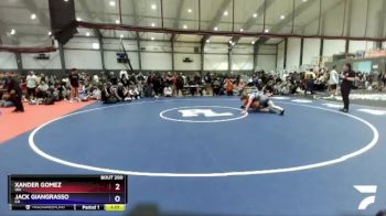 132 lbs Champ. Round 2 - Xander Gomez, WA vs Jack Giangrasso, CA
