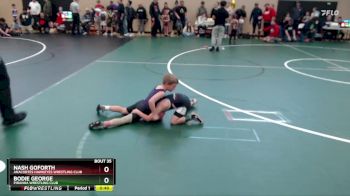 56 lbs Semifinal - Bodie George, Piranha Wrestling Club vs Nash Goforth, Anacortes Hawkeyes Wrestling Club