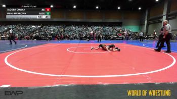 58 lbs Quarterfinal - Jagger Cowan, JWC vs Beau Mckeown, Mat Assassins