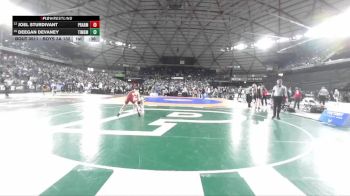 Boys 3A 132 lbs Cons. Round 3 - Deegan Devaney, Timberline vs Joel Sturdivant, Prairie