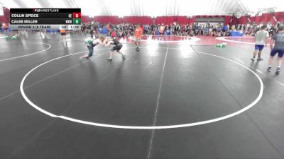 175 lbs Round 3 (8 Team) - Collin Speice, Oswego East vs Caleb Miller, Waunakee