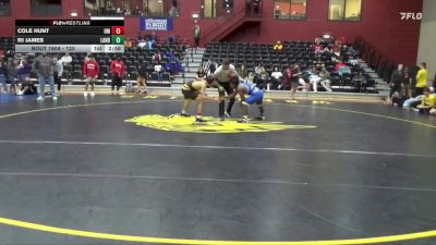 125 lbs 1st Place Match - Rj James, Lander vs Cole Hunt, Montevallo