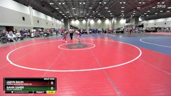 175B Champ. Round 1 - Gavin Saner, Valley Center HS vs Jadyn Baum, Topeka-Washburn Rural HS