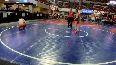 140 lbs 3rd Place Match - Raylee Reynolds, Team Real Life vs Jocelyn Covington, Corvallis