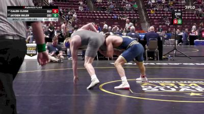 189 lbs First Round - Caleb Close, Bald Eagle Area vs Jayden Imler, Chestnut Ridge