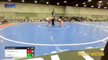 102 lbs Semifinal - Jett Sizemore, POWA 12U vs Dylan Saba, Northern Colorado 14U