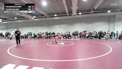 Senior Women Freestyle FS - 59 lbs Cons. Round 1 - Jacqueline Ghent, Hawks Wrestling Club vs Alicen Dillard, Team Tornado Wrestling Club