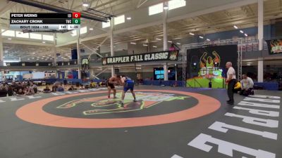 185 lbs Semifinal - Zachary Cronk, Tiger Wrestling Club vs Peter Werns, Unattached