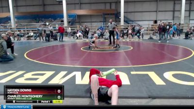 70 lbs Cons. Round 2 - Charles Montgomery, Patriot Wrestling Club vs Hayden Downs, Kuna Klub