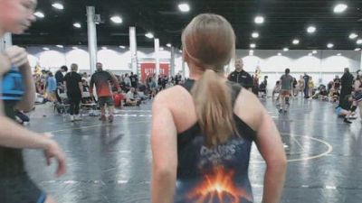 105 lbs Rr Rnd 5 - Kassidy Davis, Mat Demon Girls Black - GK12E vs Abigail Peterson, Black Mambas - GK12E