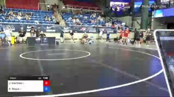 160 lbs Consi Of 32 #2 - Joseph Martinez, New York vs Arjun Nagra, California