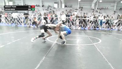 113 lbs Rr Rnd 2 - Wesley Files, Hillbilly Hammers - HSB vs Lucas Enos, Iron Faith Silver - HSB