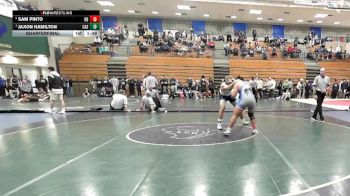190 lbs Quarterfinal - Jaxon Hamilton, Casteel vs Sam Pinto, Rancho Bernardo