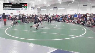 139 lbs Consi Of 4 - Parker Culp, Indiana Outlaws White-HS vs Jake Devlin, Aquinas-HS