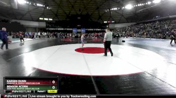 63 lbs Cons. Round 2 - Benson Acorn, Deer Park Ironman Wrestling Club vs Karsen Dunn, Hoquiam Jr. Grizzly Wrestling Club