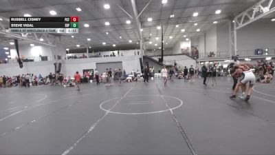 113 lbs Semis & 1st Wrestleback (8 Team) - Russell Cisney, Palm City Thundercats vs Steve Vidal, Este Built Prime