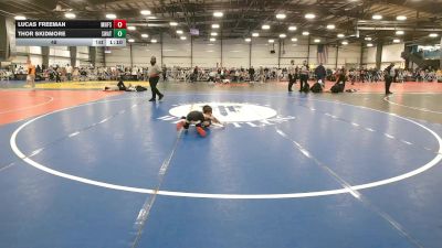 48 lbs Round 4 - 2:15pm Saturday - Thor Skidmore, Michigan S.W.A.T vs Lucas Freeman, Minnesota Funky Singlets