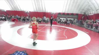 92 lbs 1st Place Match - Landon Piontek, Aviators Wrestling vs Jayce Leclaire, X-Factor Elite Wrestling