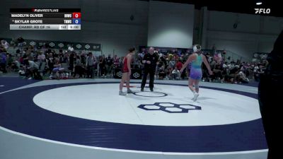 72 kg Champ. Rd Of 16 - Madelyn Oliver, Benjamin Brawlers Wrestling Club vs Skylar Grote, Titan Mercury Wrestling Club (TMWC)