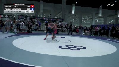 67 kg Cons. Rd Of 16 - Vicente Loaiza, Warrior Wrestling Club vs Dylan Gregerson, NYAC/UtahRTC
