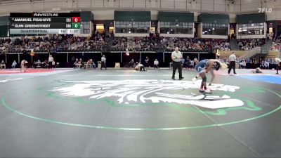 106-4A/3A Quarterfinal - Amanuel Fisahaye, Clarksburg vs Quin Greenstreet, Chesapeake-AA